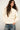 Blouse écrue à détails ajourés – LAURA