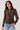 Blouse en dentelle marron – ELVINA