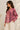 Blouse Imprimée en Voile à Col Tunisien – HINDIE