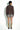 Blouse marron à manches bouffantes – ANAIS