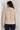 Cardigan beige avec écharpe assortie – ELINA