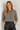 Cardigan en maille rayée à boutons – Harmonie - JUBYLEE