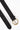 Ceinture classique à boucle arrondie dorée