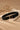 Ceinture noire tressée NAELLE