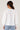 Chemise blanche brodée à col volanté – ELYA