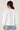 Chemise blanche brodée à col volanté – ELYA