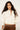 Chemise courte en dentelle écrue — TAVIA