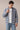 Chemise en coton à carreaux, col button-down - KRAGEN