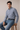 Chemise en coton à fines rayures, col button-down - HEMD