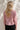 Chemise à rayures rouges et blanches pour femme - vue de dos