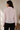 Chemise rose à broderies florales pour femme - vue de dos
