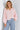 Chemise rose rayée oversize – NELYA