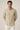 Chemise unie beige à col boutonné – NOREN