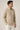 Chemise unie beige à col boutonné – NOREN