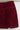 Jupe-short en velours côtelé bordeaux – VELYA