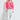 DAMSVILLE pull rose fluo