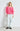 DAMSVILLE pull rose fluo