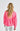 DAMSVILLE pull rose fluo