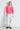 DAMSVILLE pull rose fluo