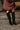 Bottes noires en daim ANOUCK