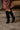 Bottes noires en daim ANOUCK