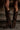 CALISTA bottes western en suède chocolat