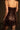 LIVIA robe marron à sequins