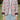 AWENA veste écru/bordeaux