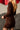 FAELINE robe choco à sequins