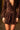 ISILWEN short choco à sequins