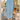LINA longue jupe bleu jean