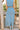 LINA longue jupe bleu jean