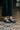 VALENTIA ballerines bleu marine à strass