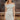CALVIERA robe à pois blanc