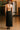HORTENSE longue robe noir