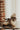 ZALYRA basket beige et chocolat