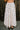 THALIA longue jupe blanc