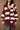 DALIA pull bordeaux/rose