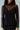 MAYERLY top noir à pois transparent