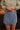 STELLA jupe-short bleu