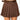 NYSSIA jupe marron