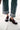 LOANA jean gris avec des bords