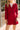 SANDRINE blazer rouge