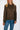 LOU pull à capuche en laine marron