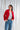 MIQUELINA veste rouge