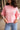 AIDA pull manches courte rose