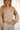 DARIE pull beige a motifs écru