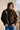 COLINA manteau fourrure léopard