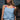 MONISSA blouse bleue