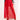 DELINA jupe longue en dentelle rouge